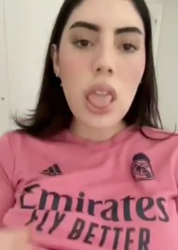 Bella chichona Madridista + vídeo Masturbandose 5