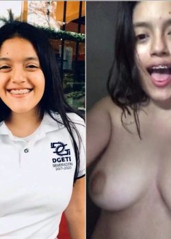 Linda Colegiala Tetona + Pack Viral 2